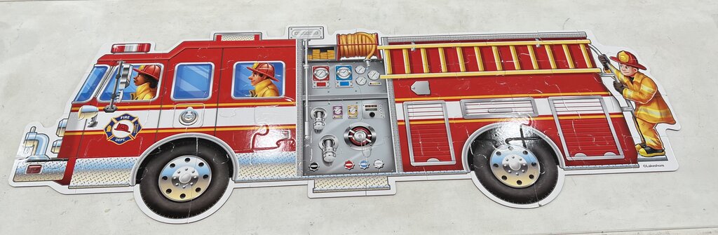 Fire Engine Floor Puzzle
