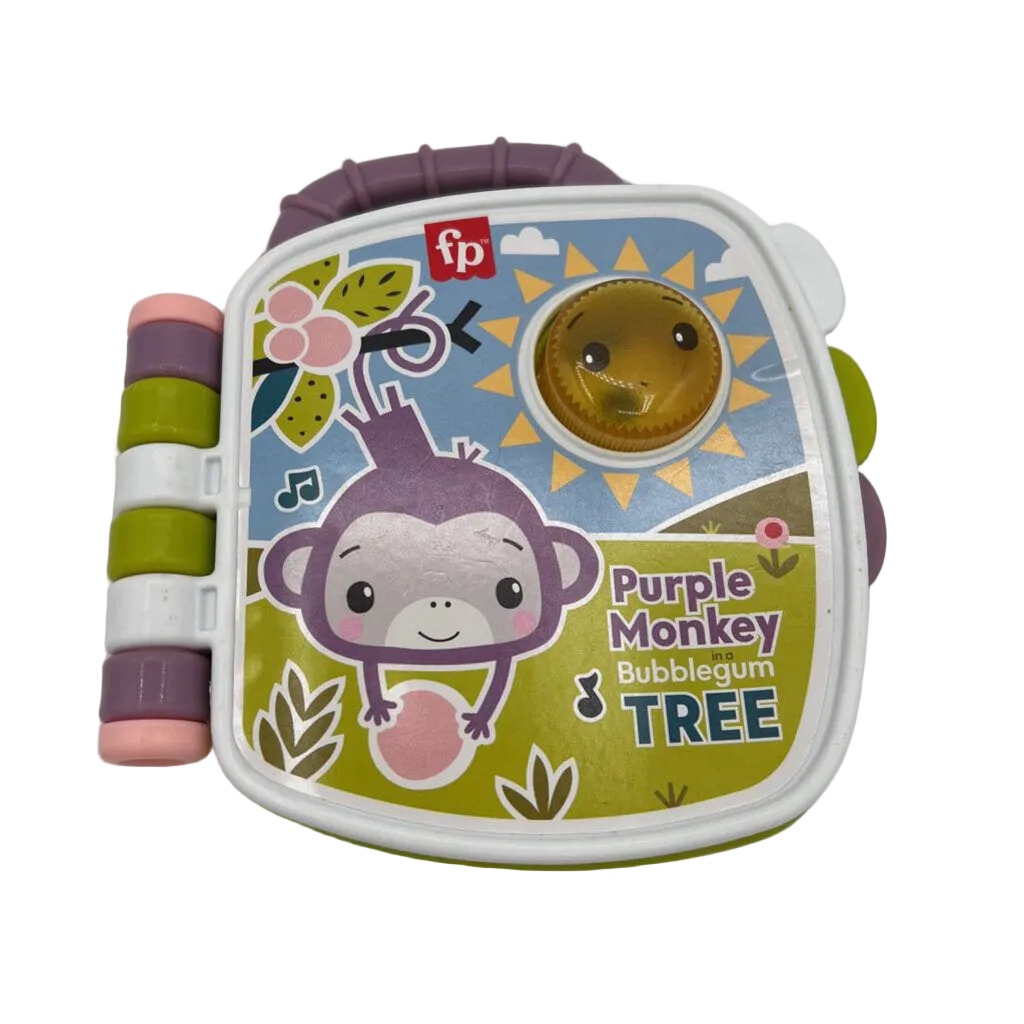 Purple Monkey in a Bubble Gum Tree