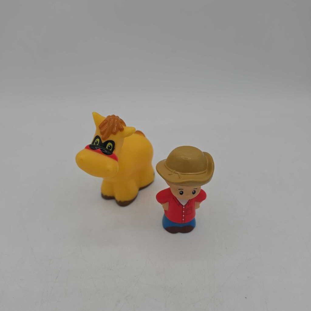 Little People Halloween Horse & Farmer