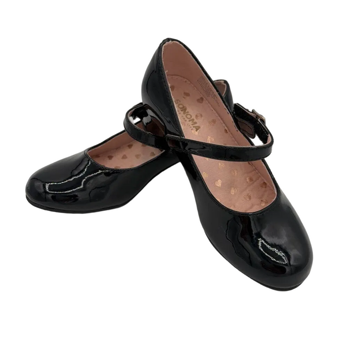 Heeled Dress Shoes/Velcro