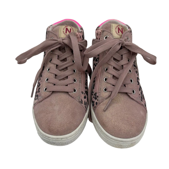 High Top Sneakers/ Glitter Leopard