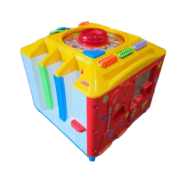 Peek-A-Block Incrediblock Activity Center & 8 Blocks