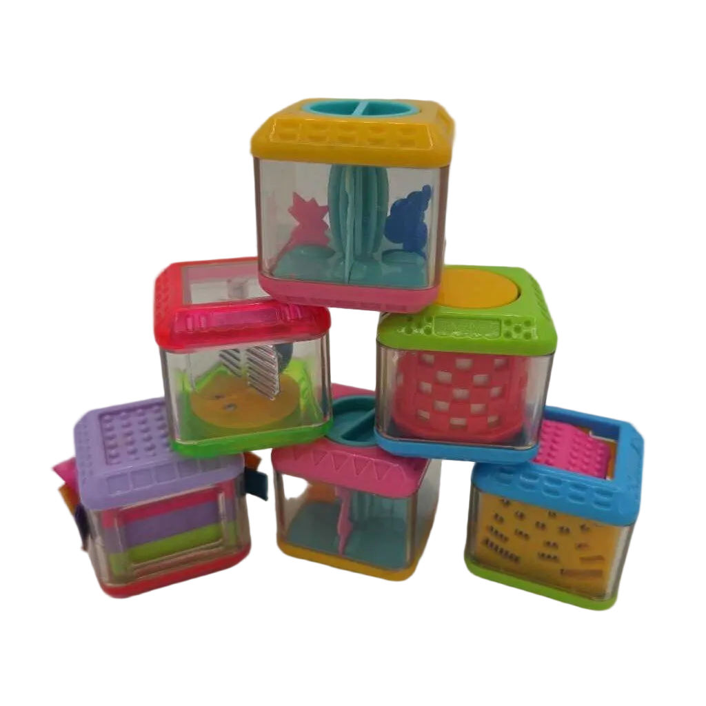 Peek-A-Block Interactive Sensory Blocks