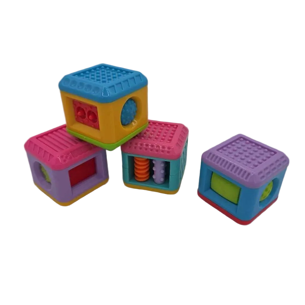 Peek-A-Block Interactive Sensory Blocks