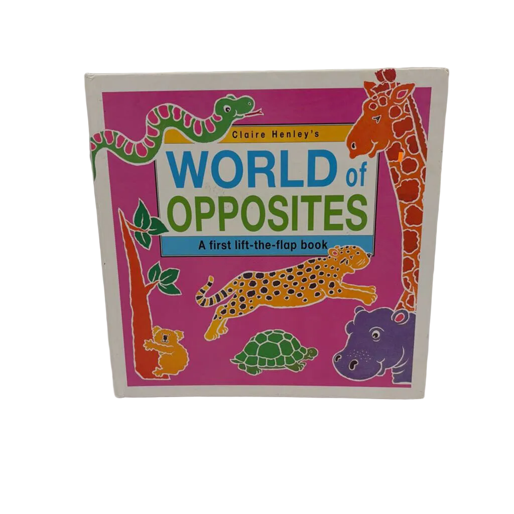 World of Opposites: Lift Flap Book