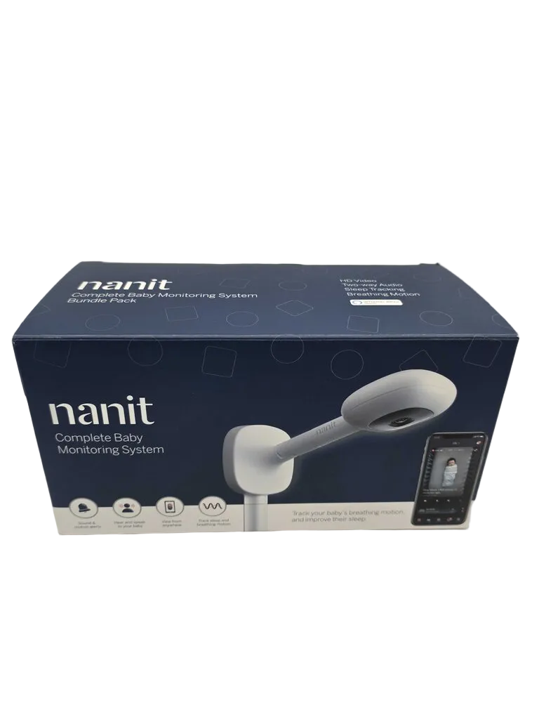 HD Baby Monitor & Sleep Tracker/ No Swaddle or Band