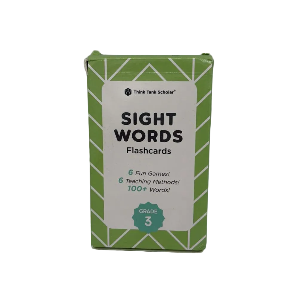 Sight Words/ Flash Cards: Grade 3