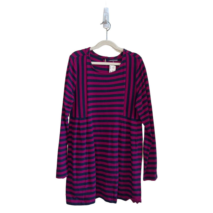 LS Striped Dress