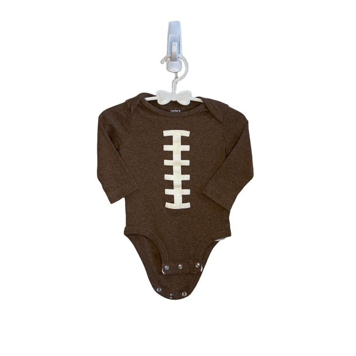 LS Onesie - Football Motif