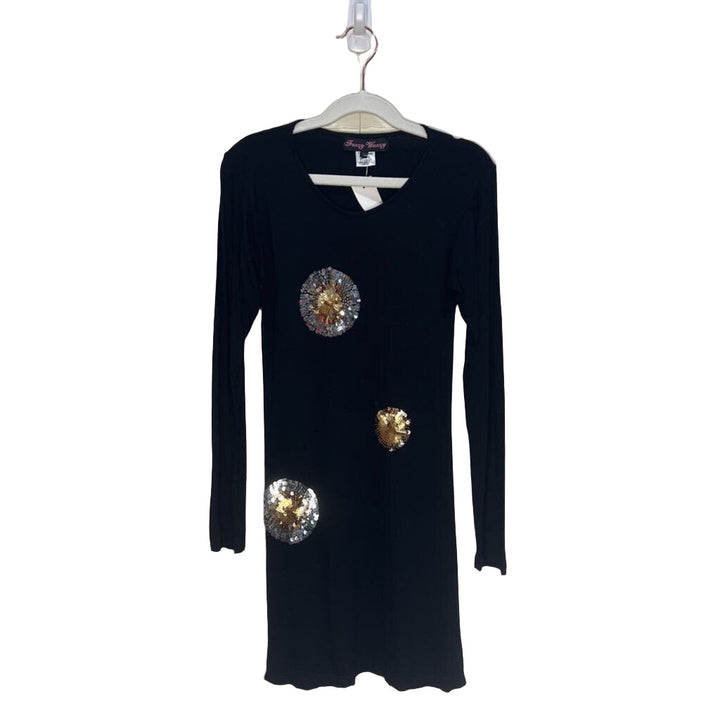 LS Dress w/Sequins