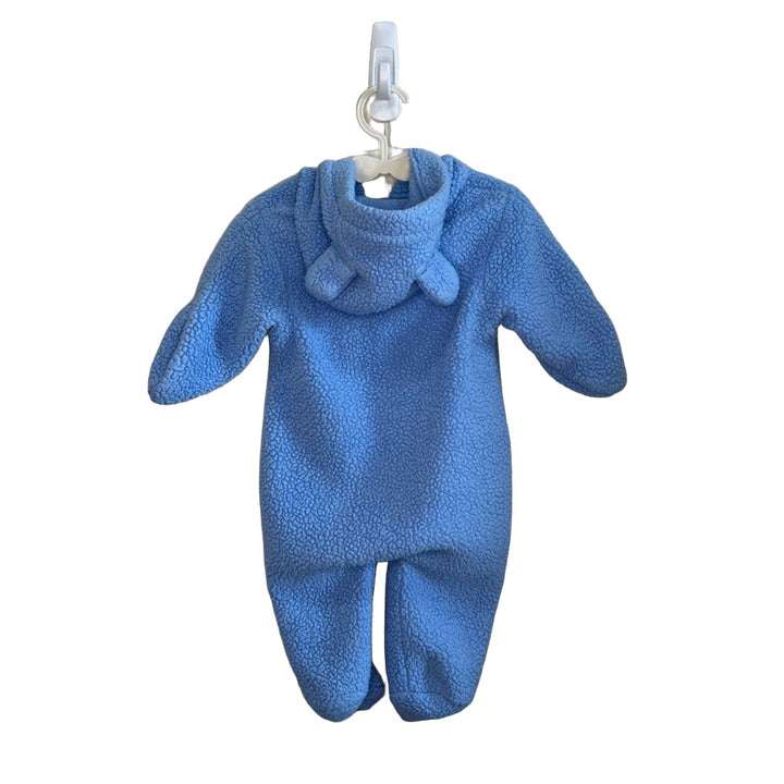 Fuzzy Hooded Winter Romper