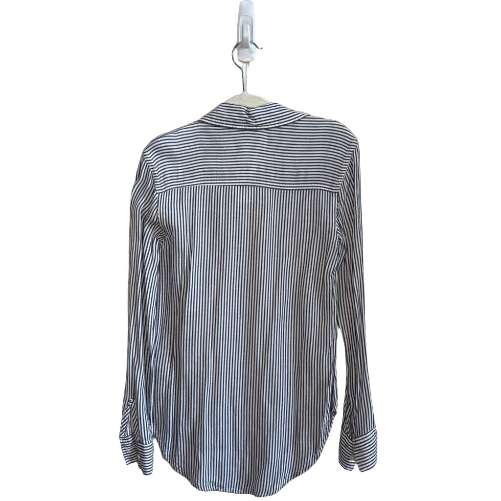 LS Striped Button-up