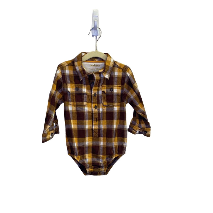 LS Onesie - Button-down Shirt