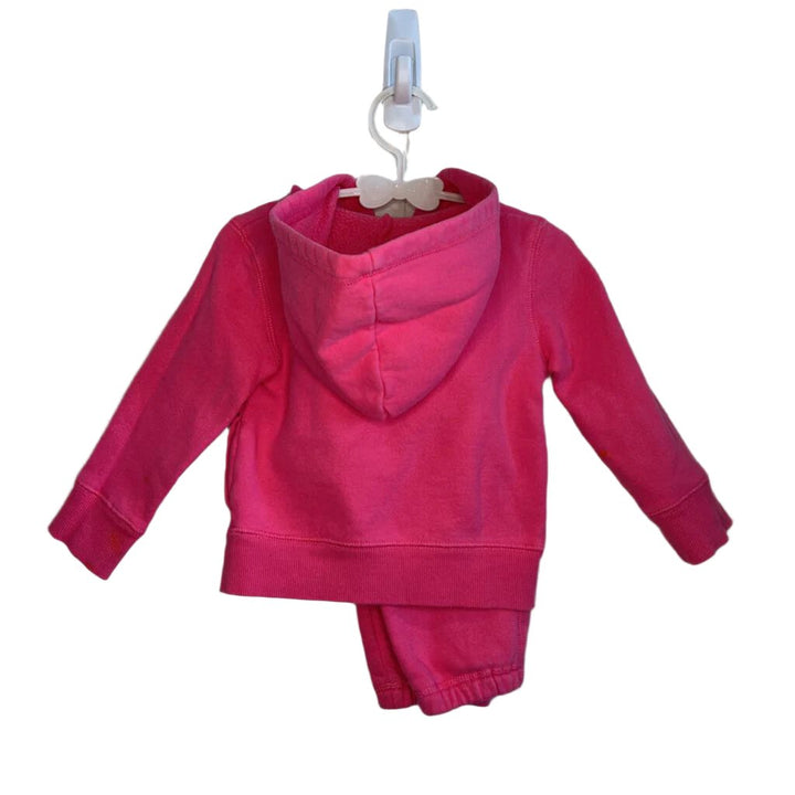 Zip-up Hoodie Track Suit - Star