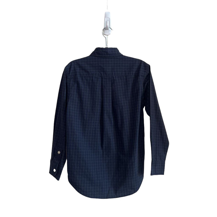LS Button-up Collared Plaid
