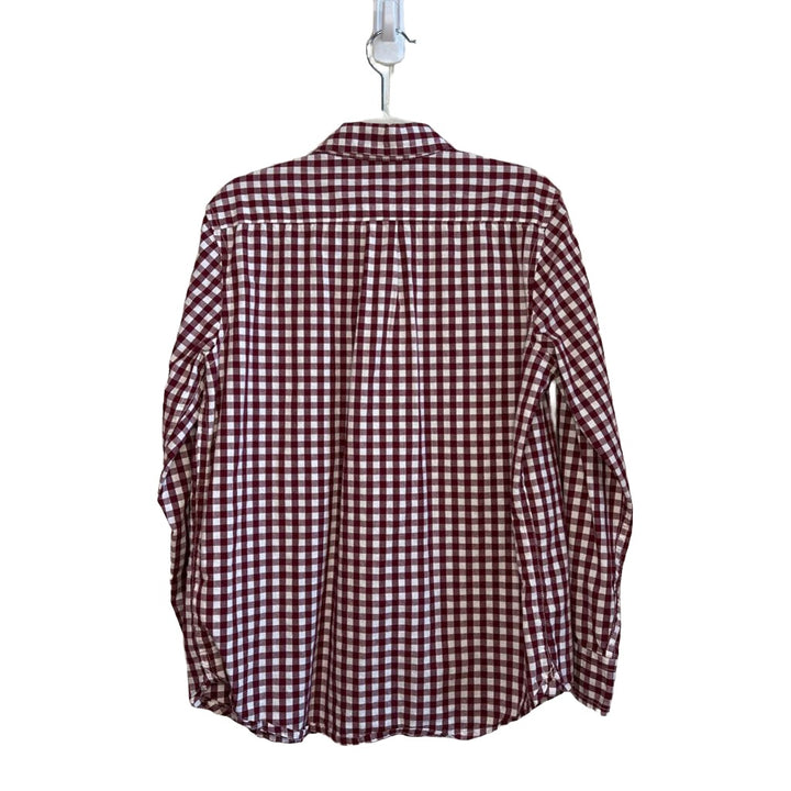 LS Button-up Collared Plaid