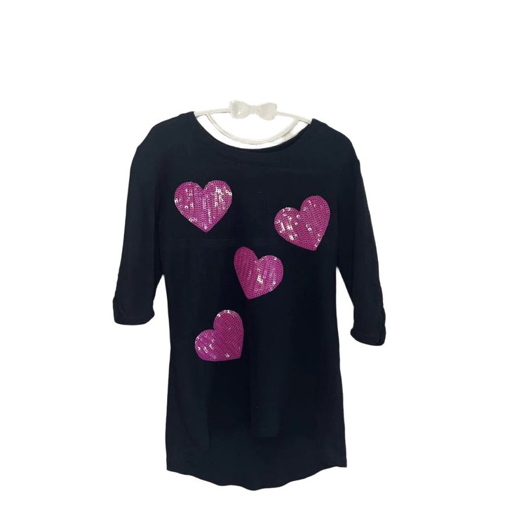 Knit Top - Hearts