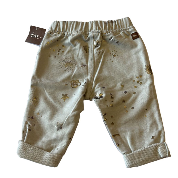 Knit Pants w/ Gold Stars