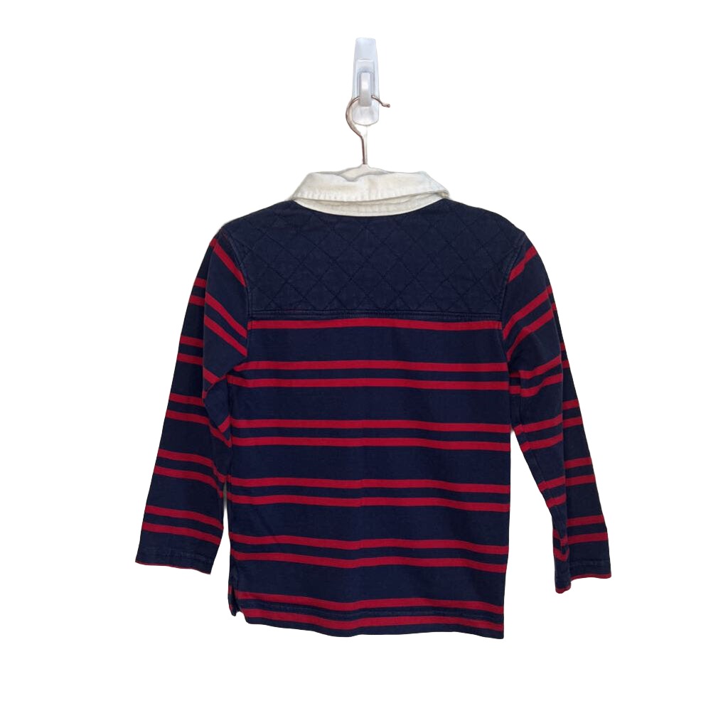 LS Pullover Button Collar