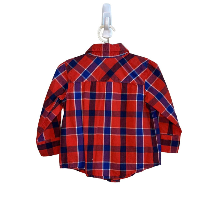 LS Button-down - Plaid
