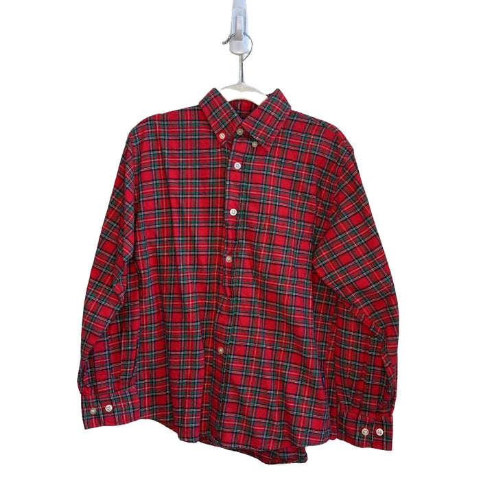 LS Button-down - Plaid