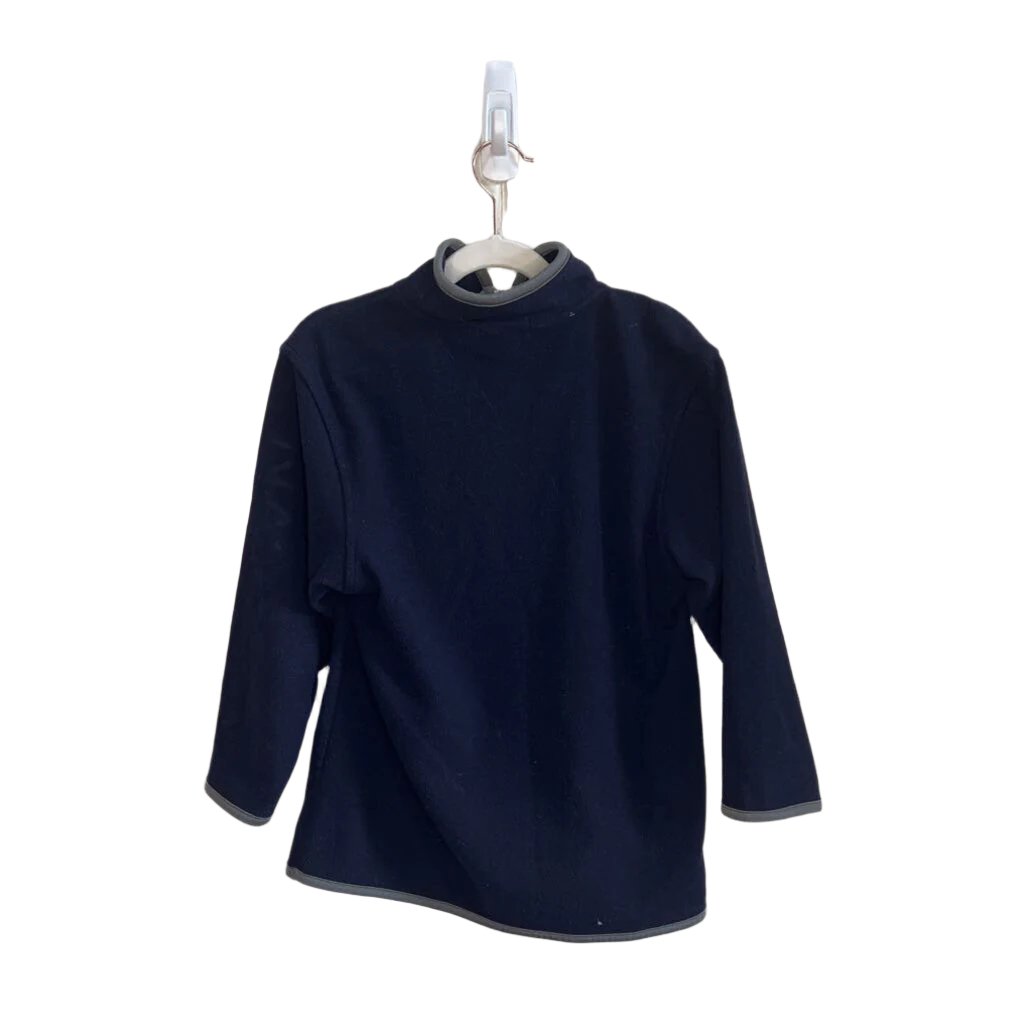 LS Pullover w/Zipper Collar