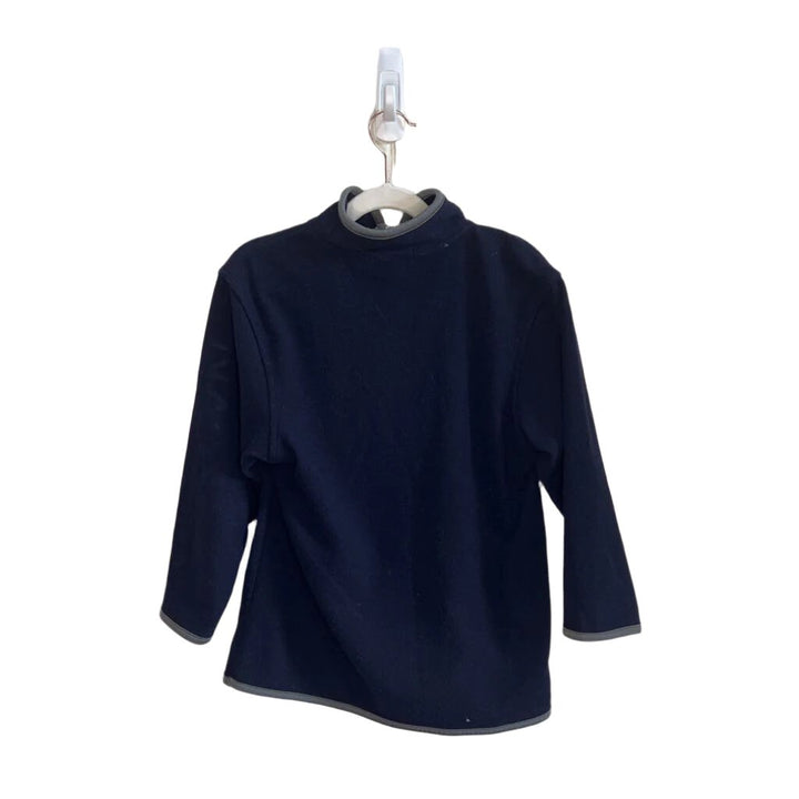 LS Pullover w/Zipper Collar