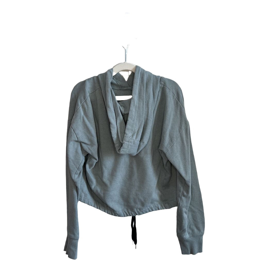Short Hoodie, Drawstring Waist