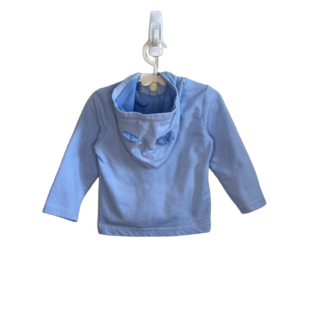 Zip-up Hoodie - Bear Applique