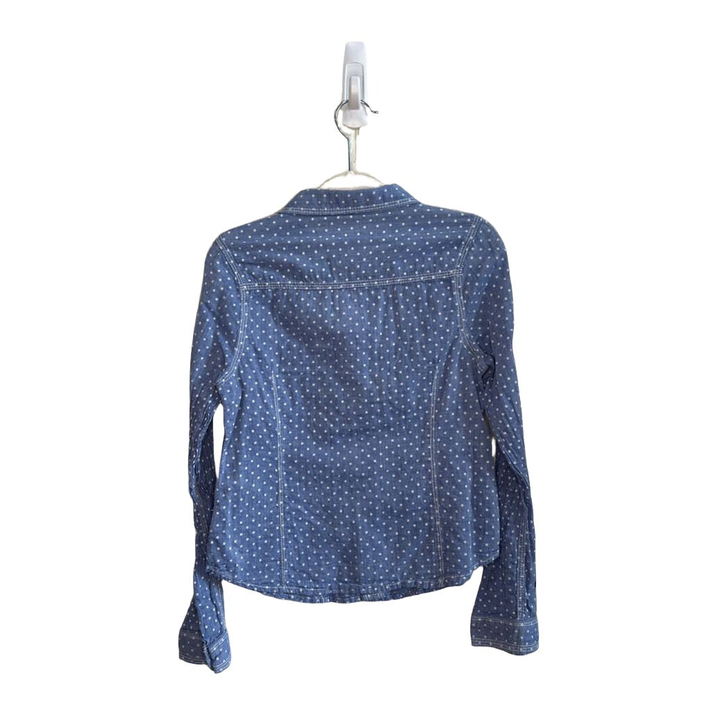 Button-down Shirt - Polka Dots