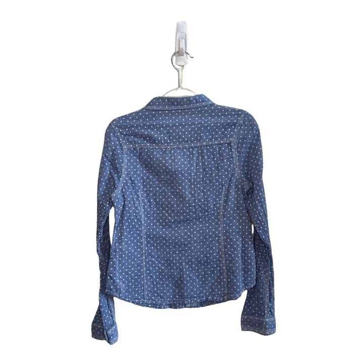 Button-down Shirt - Polka Dots