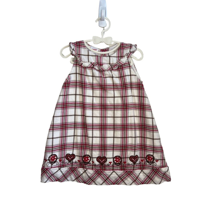 Plaid Sleeveless Dress