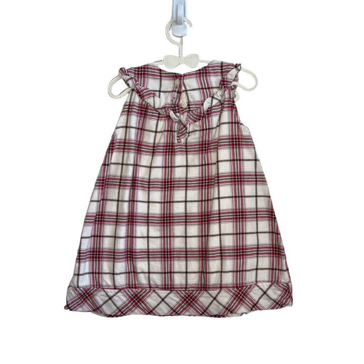 Plaid Sleeveless Dress