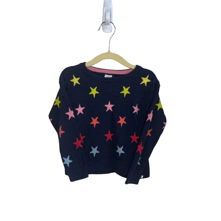 Pullover Sweater w/Stars