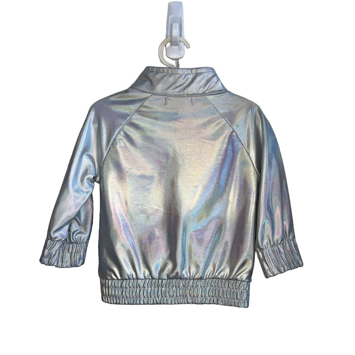 Metallic Spandex Jacket