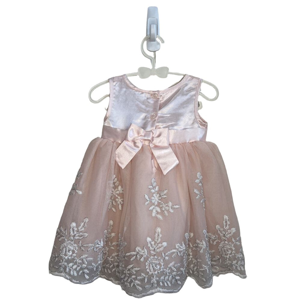 Party Dress w/Tulle Overlay