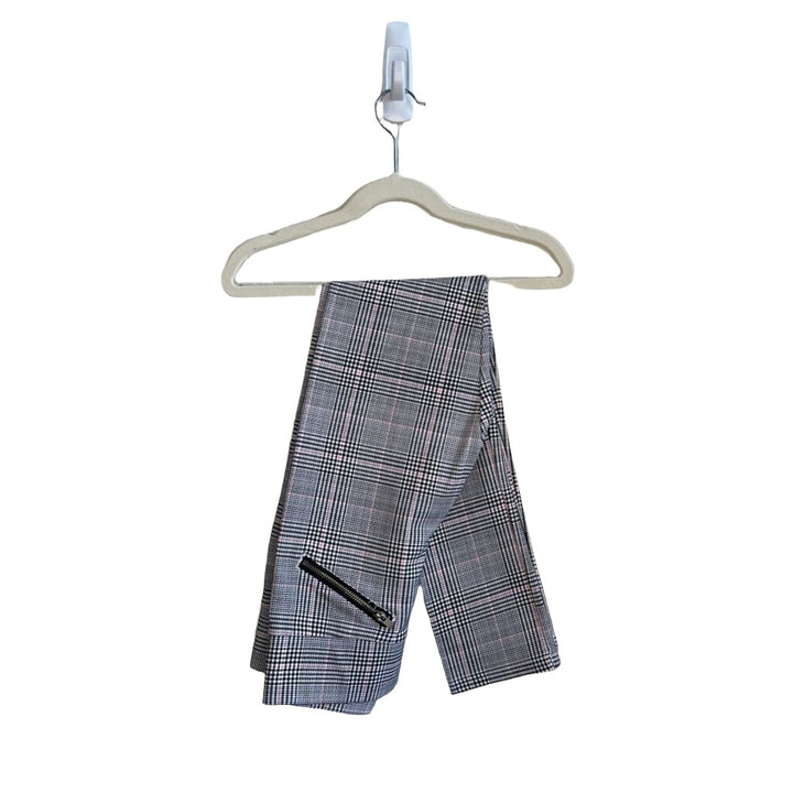 Plaid Leggings w/Pockets