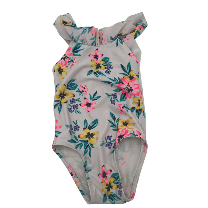 One Pc Bathing Suit / Flowers