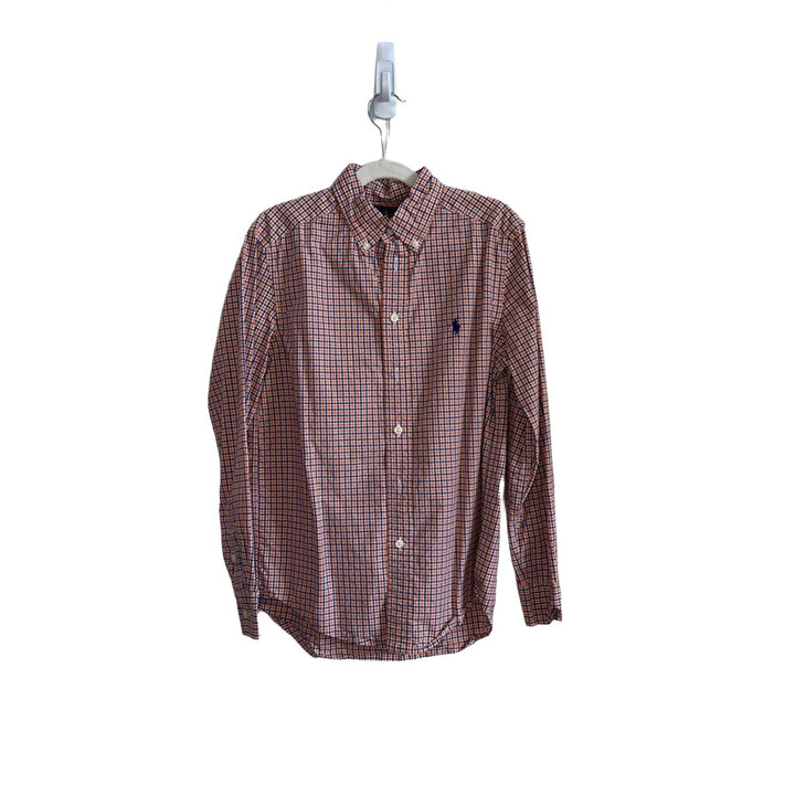 LS Collared Button-up Shirt / Checkered