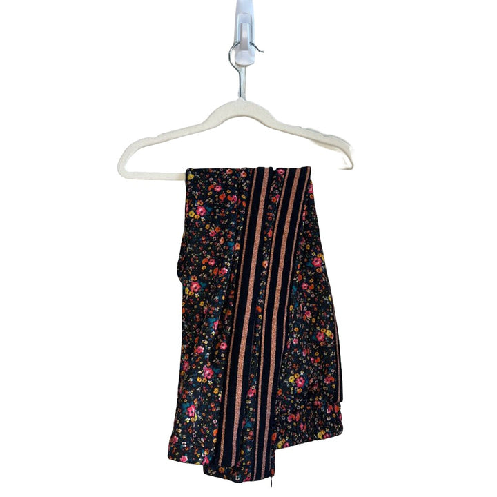 Dressy Jogger Pants / Flowers