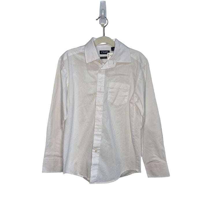LS Button-up Collared Shirt / Breast Pocket