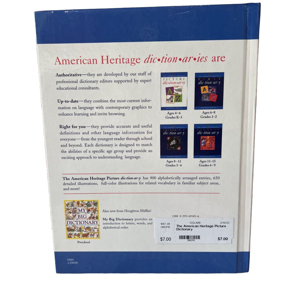 The American Heritage Picture Dictionary