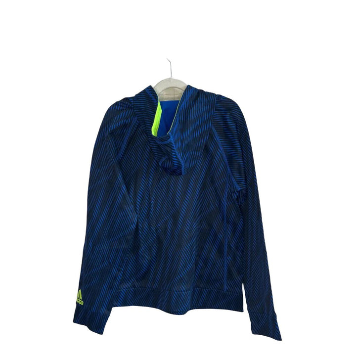 Pullover Hoodie / Adidas Logo / Striped Design