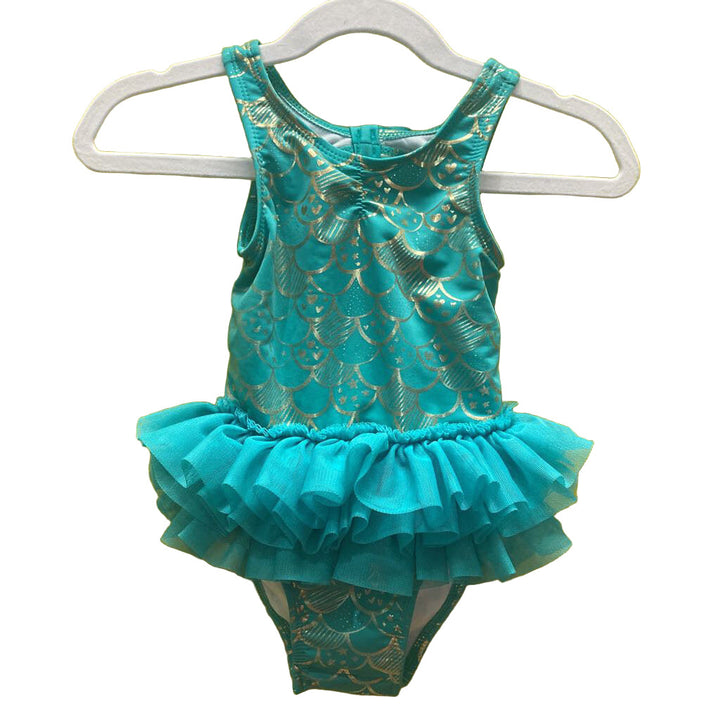 One Pc Bathing Suit / Scales & Stars