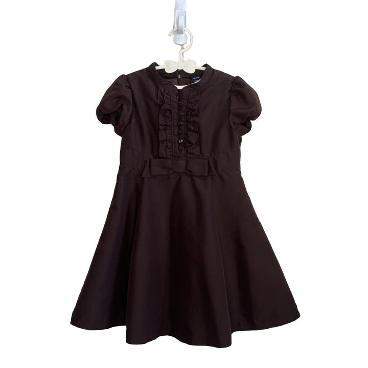 Short Sleeve Taffeta Dress