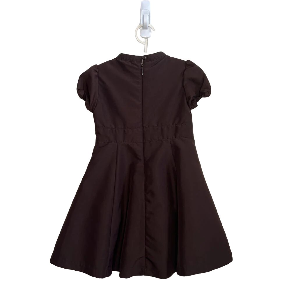 Short Sleeve Taffeta Dress