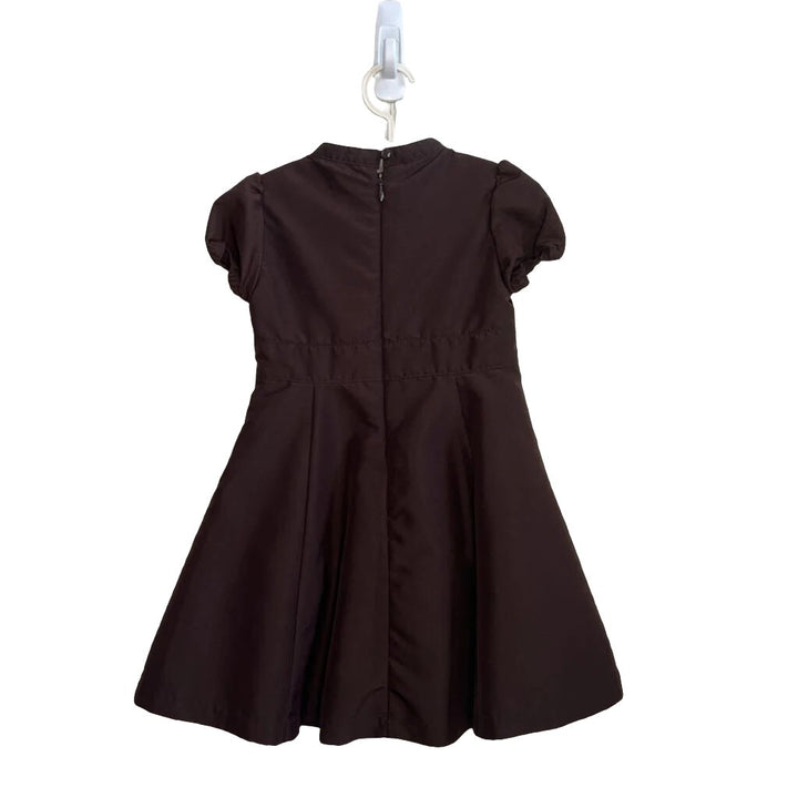 Short Sleeve Taffeta Dress