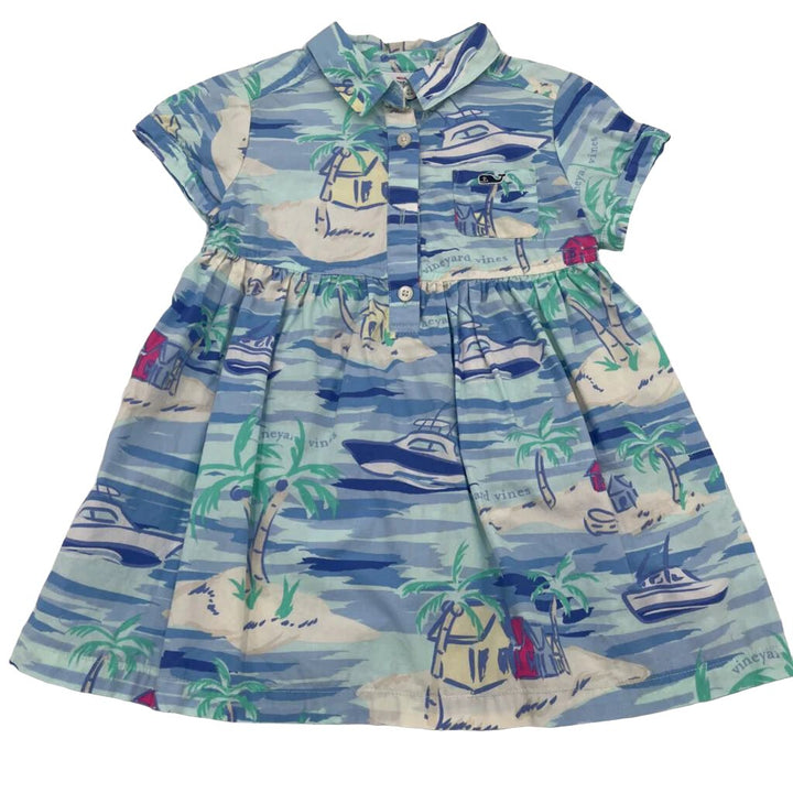 SS Collared Dress / Beach