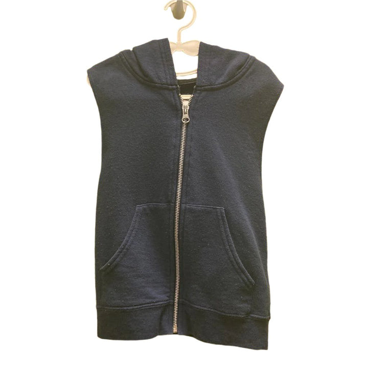 Sleeveless Zip Up Hoodie