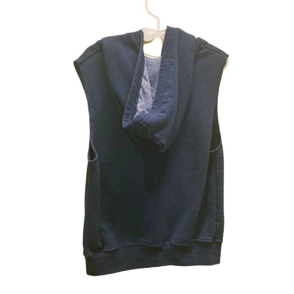 Sleeveless Zip Up Hoodie